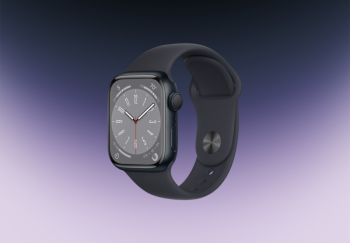 Часы Apple Watch Series 8 GPS 45mm Aluminum Case with Sport Band (Темная ночь) размер M/L