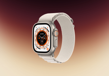 Часы Apple Watch Ultra GPS + Cellular 49 мм, титановый корпус, ремешок Alpine цвета Сияющая звезда,размер L MQEY3